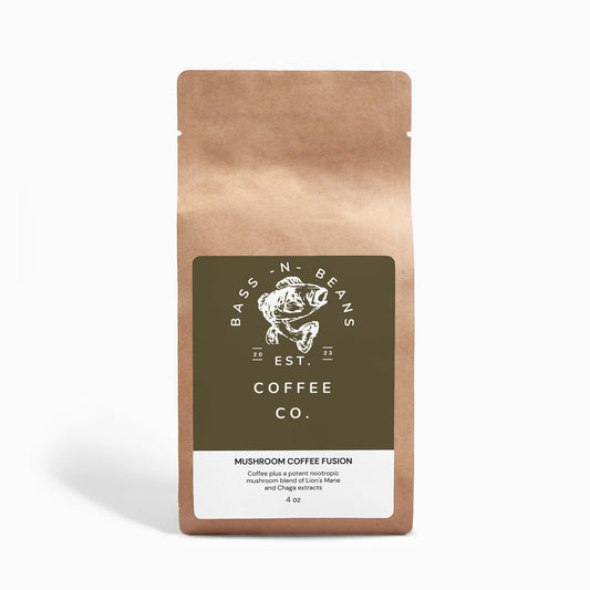 Mushroom Coffee Fusion - Lion’s Mane & Chaga 4oz