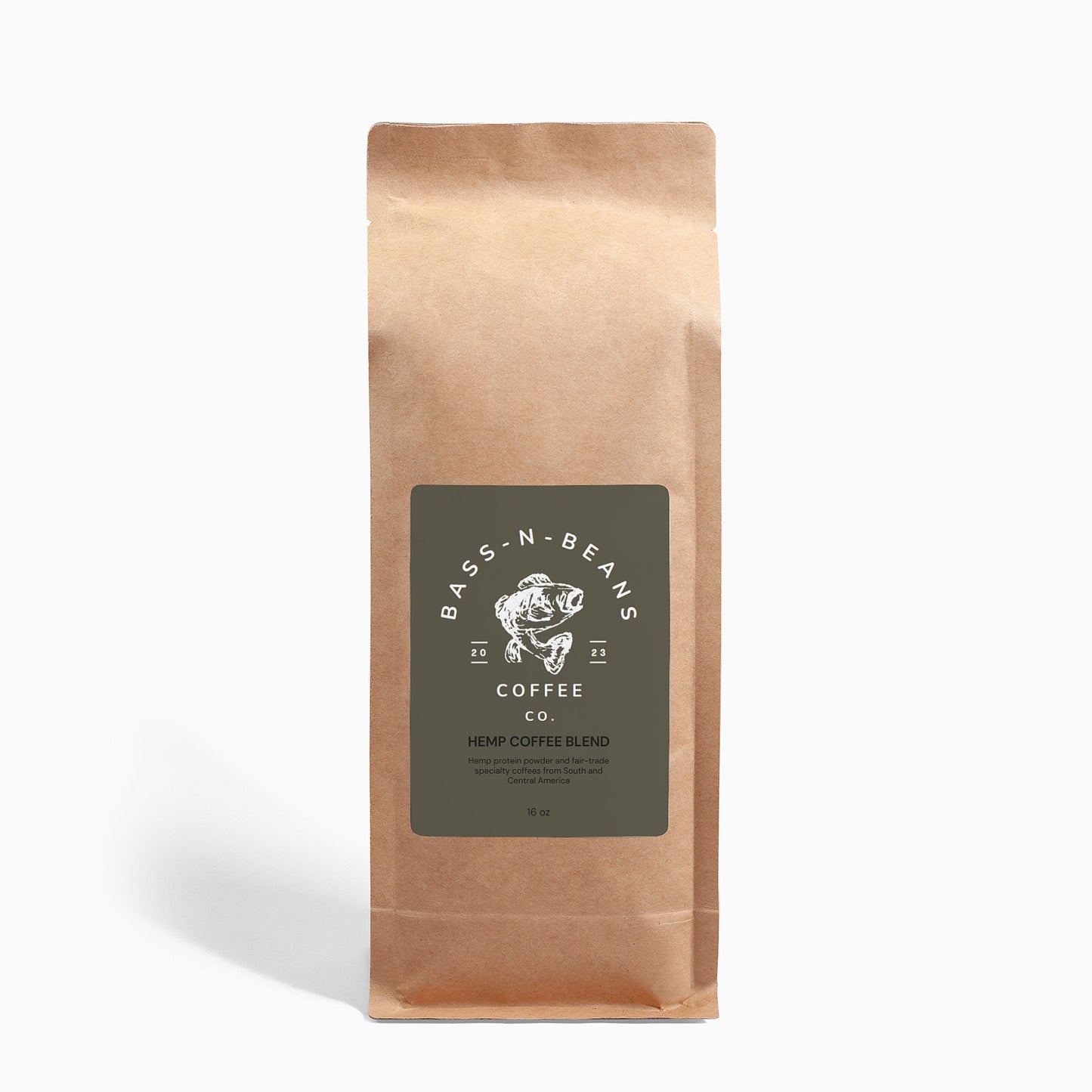 Organic Hemp Coffee Blend - Medium Roast 16oz