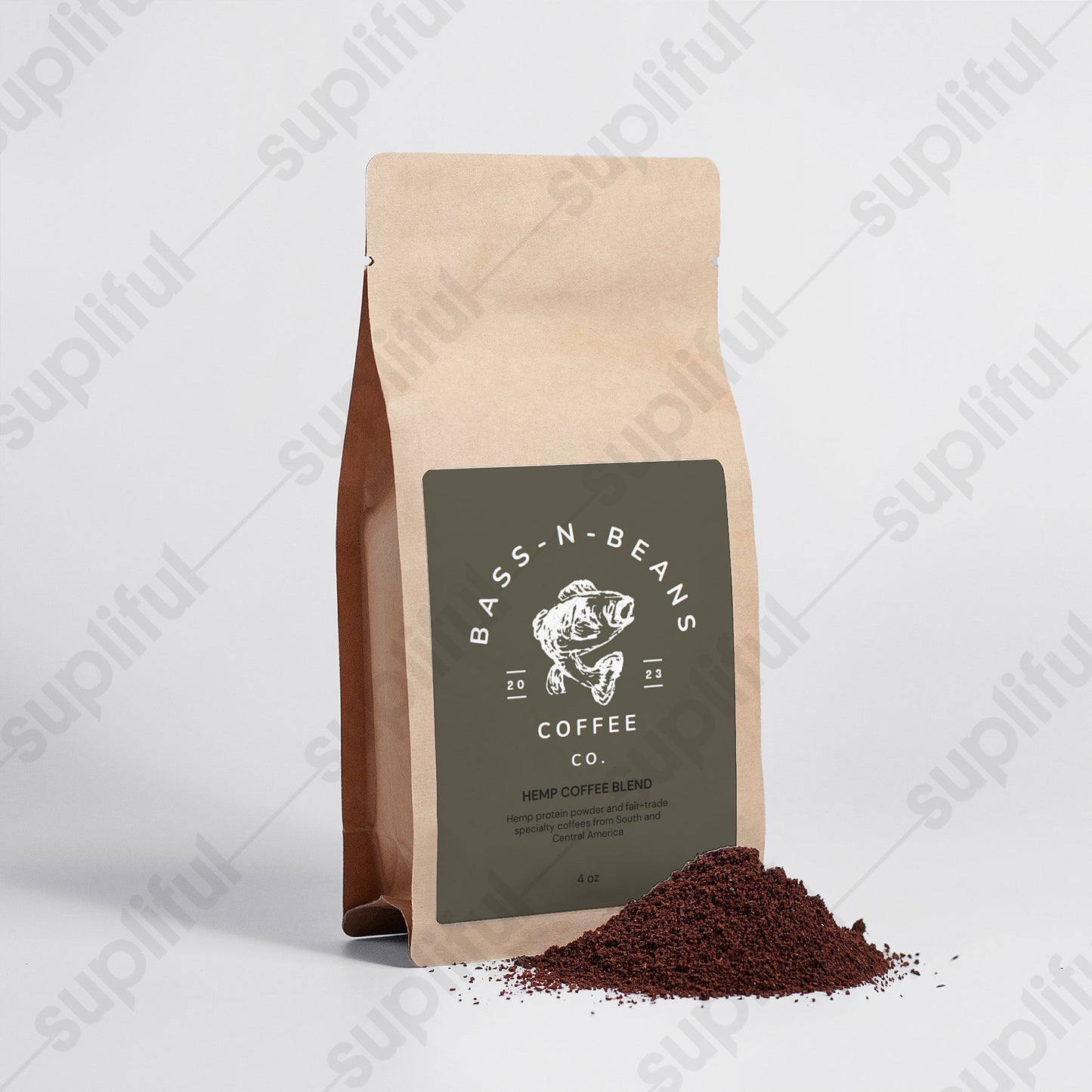 Organic Hemp Coffee Blend - Medium Roast 4oz